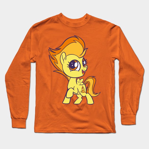 Filly Spitfire Long Sleeve T-Shirt by SophieScruggs